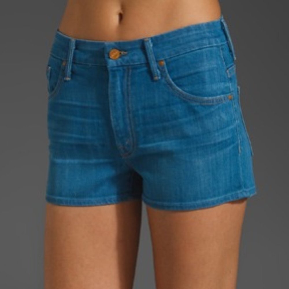 Mother Mellow Drama Denim Jean Short - Size 27